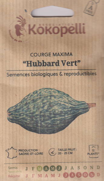 Тыква "Хаббард Верт" (Зелёный Хаббард)